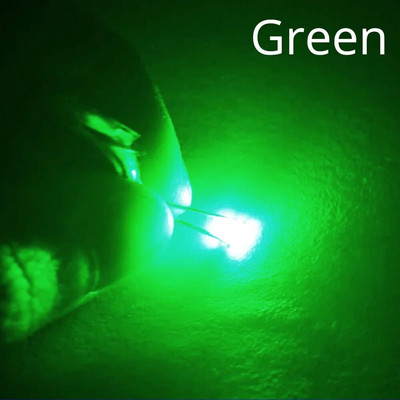 100X 1206 SMD SMT Valge Punane Roheline Sinine Kollane Roosa Oranz Super Bright Chip Light Bead Lamp LED kiirgavad dioodid Atmosfäär