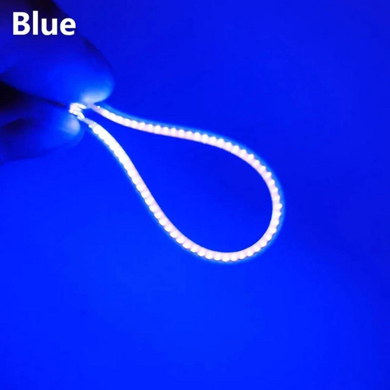 DC3V 130mm 300mm alb 5 buc Edison bec cu filament Piese lampi LED Cip Accesorii pentru lumina incandescenta Diode Filament flexibil