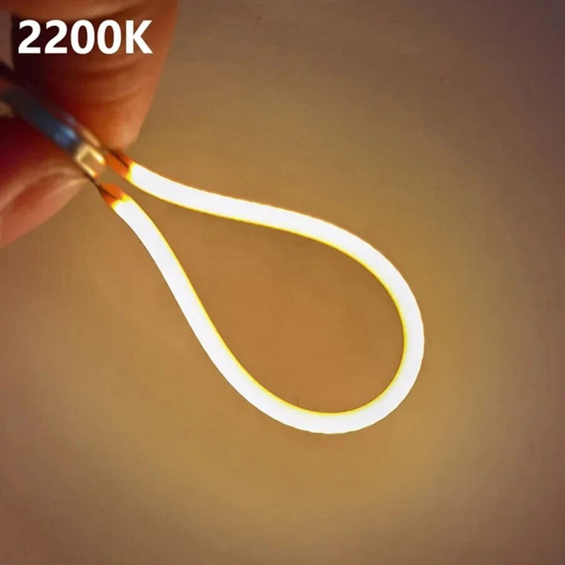 DC3V 130mm 300mm alb 5 buc Edison bec cu filament Piese lampi LED Cip Accesorii pentru lumina incandescenta Diode Filament flexibil