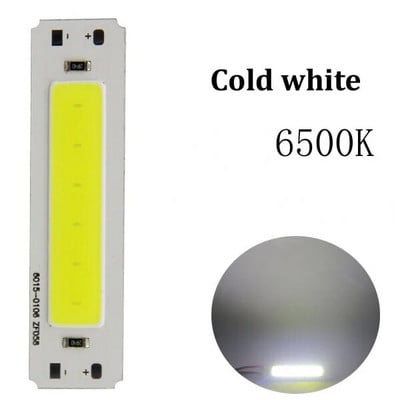 Šviesus mažas LED 5 voltų juostelė, maža sriegis USB šviesos šaltinio lemputės juostiniai vamzdeliai taškiniai COB žibintai, DIY DC 5V 2W lempos diodas