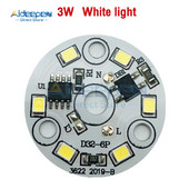 10db/tétel LED chip lámpa izzóhoz 3W SMD 2835 kerek fénygyöngyök AC 220V izzóchip világító spotlámpa