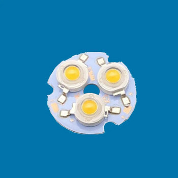 Υψηλής φωτεινότητας LED 3W 4W 5W Ζεστό λευκό λαμπτήρα Bead Light Board Στρογγυλή πηγή φωτός