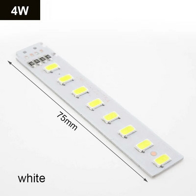 4W 5W 12W pakaitinis LED šviesos lustas Šaltinis DC 5V usb Pritemdomas LED baltas šiltas karoliukas paviršius naktinis lemputė SMD 5730 DIY lemputės apšvietimas