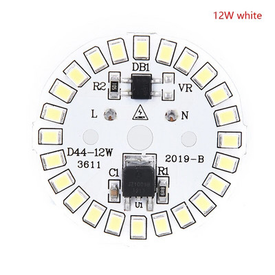 Λάμπα LED 220V Patch Λάμπα SMD Plate Circular Module Πλάκα πηγής φωτός για φως λαμπτήρα