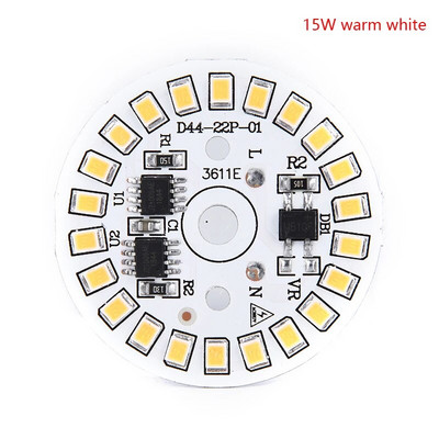 Λάμπα LED 220V Patch Λάμπα SMD Plate Circular Module Πλάκα πηγής φωτός για φως λαμπτήρα