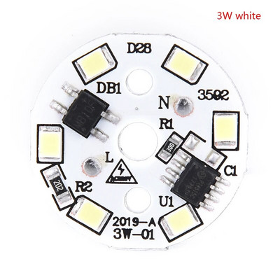 Λάμπα LED 220V Patch Λάμπα SMD Plate Circular Module Πλάκα πηγής φωτός για φως λαμπτήρα