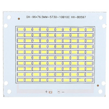 50W High Lumens LED Flood Light DC30-32V Epistar PCB SMD 5730 White 6000K LED Chips πόρος πλάκας LED Floodlight DIY LED λαμπτήρες Beads