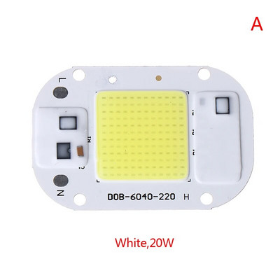 LED чип 20W 30W 50W AC110 220V Smart COB лампа Beads LED лампа без драйвер Направи си сам Lampada Външна чип светлина Прожектор Прожектор