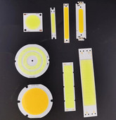 DC 12V COB lemputė LED mikroschemų skydelio apšvietimas 2W-50W visų dydžių COB modulis šiltas šaltos baltos spalvos LED lempa, skirta pasidaryk pats