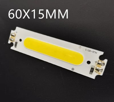 DC 12V COB lemputė LED mikroschemų skydelio apšvietimas 2W-50W visų dydžių COB modulis šiltas šaltos baltos spalvos LED lempa, skirta pasidaryk pats