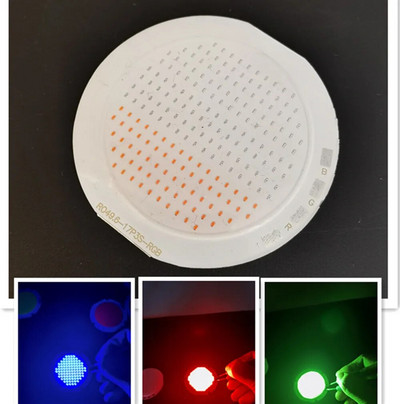 50 mm RGB LED COB svjetlo Chip Module 12 V Okrugla na ploči 50 W žarulja Led bijela plava crvena zelena svjetiljka za prigušivanje rasvjete dekoracije