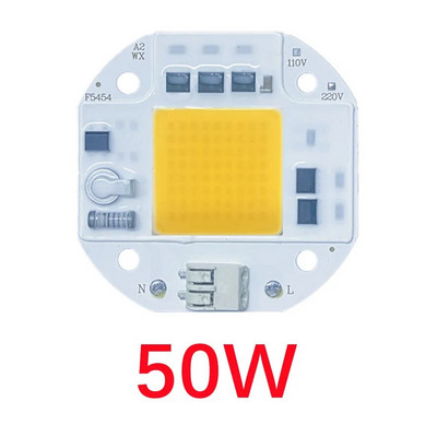 AC220V LED COB CHIP Bez zavarivanja 20W 30W 50W 110V Puni spektar Rast biljaka hladno bijela topla bijela svjetleća dioda LED matrica