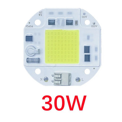 AC220V LED COB CHIP Bez zavarivanja 20W 30W 50W 110V Puni spektar Rast biljaka hladno bijela topla bijela svjetleća dioda LED matrica