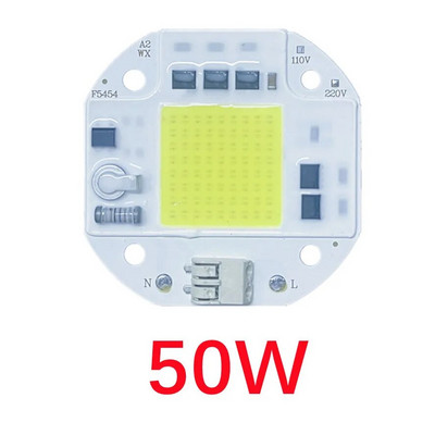 AC220V LED COB CHIP Bez zavarivanja 20W 30W 50W 110V Puni spektar Rast biljaka hladno bijela topla bijela svjetleća dioda LED matrica