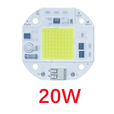 AC220V LED COB CHIP Bez zavarivanja 20W 30W 50W 110V Puni spektar Rast biljaka hladno bijela topla bijela svjetleća dioda LED matrica