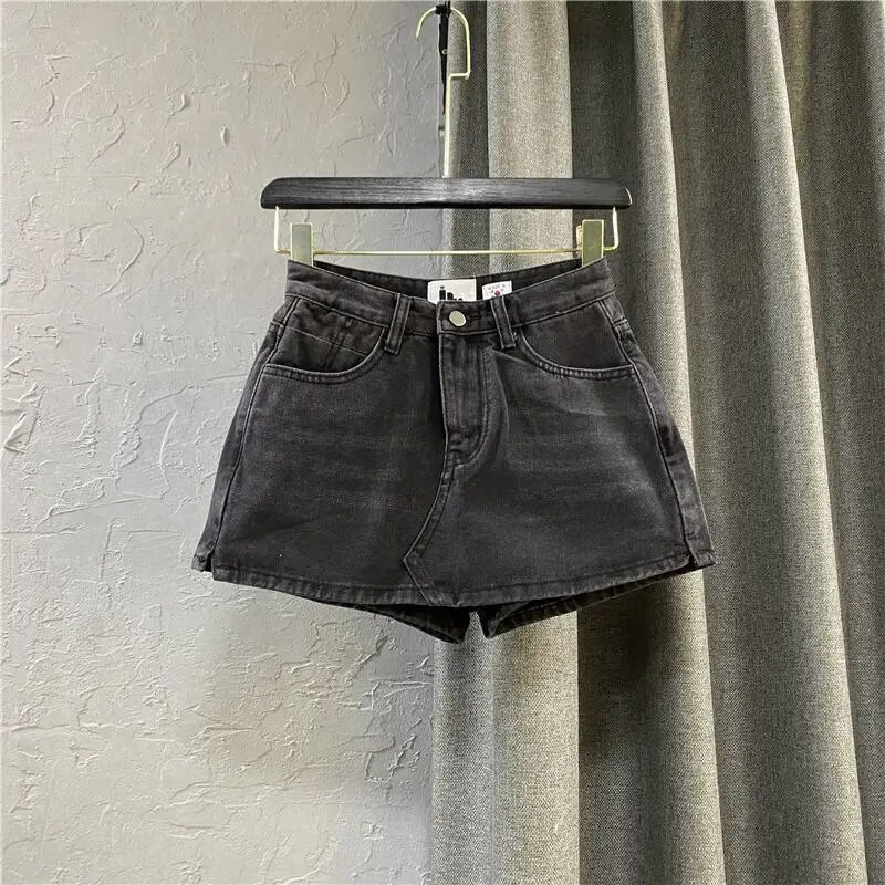 Kratke hlače Ženske traper, uske, vruće slatke, ljetne, visokog struka, starinske, prikladne, ulične, popularne Ins Chic, slobodno vrijeme Ulzzang OOTD