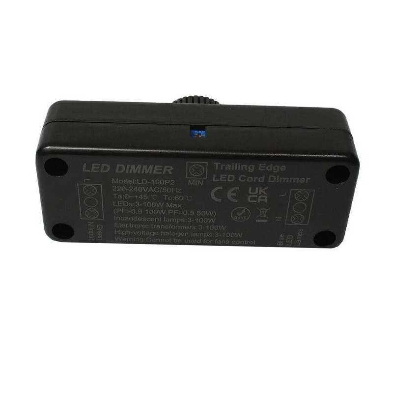 Reguliuojamas LED reguliatorius 220V šviesų jungiklis Apšvietimo valdymas 220V-240V 100W Sieninis mygtukas Pritemdymo jungiklio valdiklis prieš