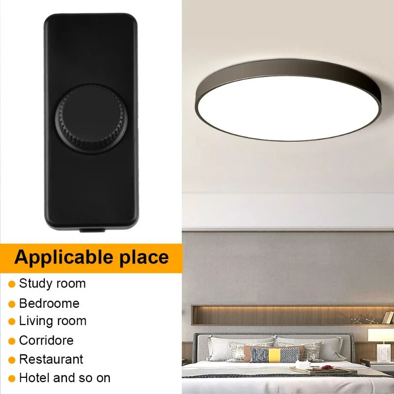 LED prekidač za prigušivanje za halogenu žarulju sa žarnom niti, svjetla, prekidač za rasvjetu, gumb za upravljanje, 220V-240V, podesivo prigušivanje, 100W