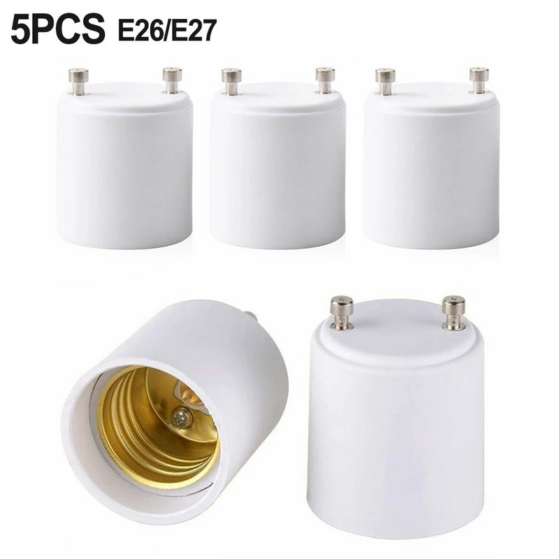 5db GU24 - E26 E27 csavaros LED lámpa izzó aljzat adapter foglalat átalakító adapter lámpatartó utólagos világítási tartozékok
