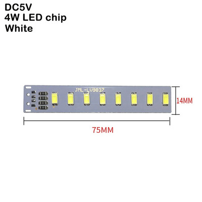 DC5V LED čipovi s mogućnošću prigušivanja 5730 SMD LED svjetiljka 5W 10W 30W LED svjetlosne perle Bijela topla bijela DIY podesiva LED žarulja USB prigušivač