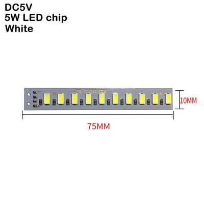 DC5V LED čipovi s mogućnošću prigušivanja 5730 SMD LED svjetiljka 5W 10W 30W LED svjetlosne perle Bijela topla bijela DIY podesiva LED žarulja USB prigušivač