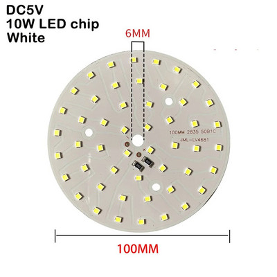 DC5V LED čipovi s mogućnošću prigušivanja 5730 SMD LED svjetiljka 5W 10W 30W LED svjetlosne perle Bijela topla bijela DIY podesiva LED žarulja USB prigušivač