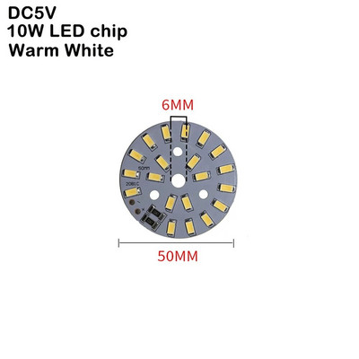 DC5V LED čipovi s mogućnošću prigušivanja 5730 SMD LED svjetiljka 5W 10W 30W LED svjetlosne perle Bijela topla bijela DIY podesiva LED žarulja USB prigušivač