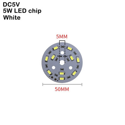 DC5V LED čipovi s mogućnošću prigušivanja 5730 SMD LED svjetiljka 5W 10W 30W LED svjetlosne perle Bijela topla bijela DIY podesiva LED žarulja USB prigušivač