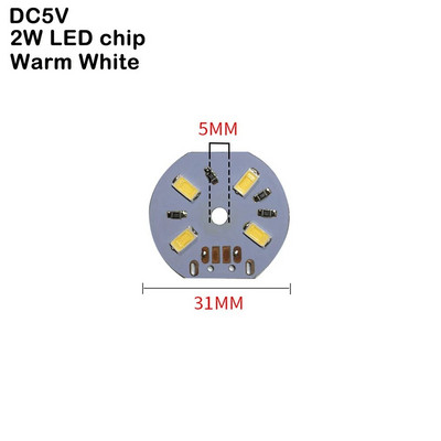 DC5V LED čipovi s mogućnošću prigušivanja 5730 SMD LED svjetiljka 5W 10W 30W LED svjetlosne perle Bijela topla bijela DIY podesiva LED žarulja USB prigušivač