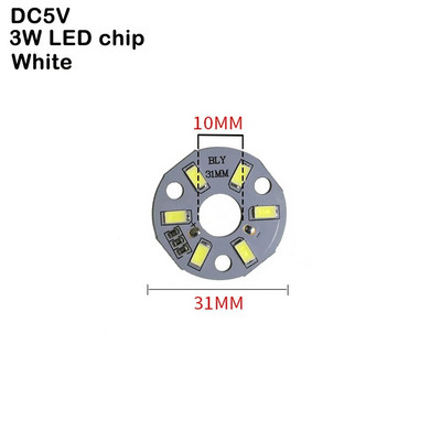 DC5V LED čipovi s mogućnošću prigušivanja 5730 SMD LED svjetiljka 5W 10W 30W LED svjetlosne perle Bijela topla bijela DIY podesiva LED žarulja USB prigušivač