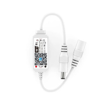 Magic Home DC12-24V Wireless Mini WiFi Dimmable Controller Μονόχρωμα LED χειριστήρια για 2835 5050 LED Strip Light
