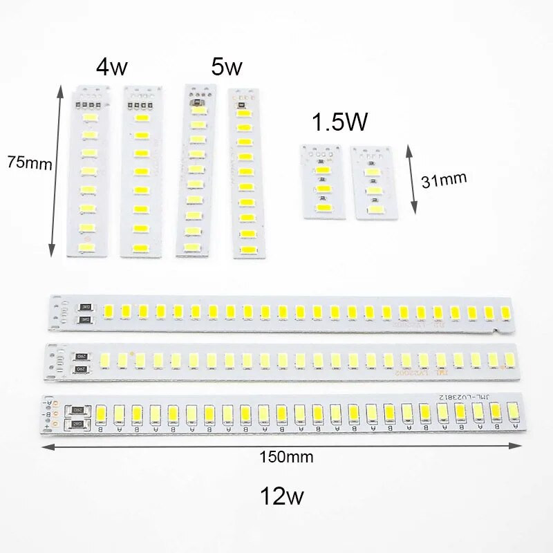 4W 5W 12W pakaitinis LED šviesos lustas Šaltinis DC 5V usb Pritemdomas LED baltas šiltas karoliukas paviršius naktinis lempa SMD DIY lemputės apšvietimas k5