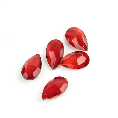 38mm/50mm/76mm spalvinga stiklo ašara K9 KRISTOLINIAI karoliukai „Pasidaryk pats“ liustra pakabuko dalis Lempos prizmės papuošalai kabantys dekoras