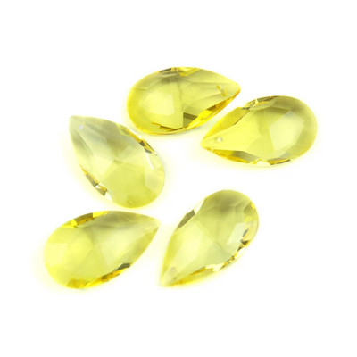 38mm/50mm/76mm spalvinga stiklo ašara K9 KRISTOLINIAI karoliukai „Pasidaryk pats“ liustra pakabuko dalis Lempos prizmės papuošalai kabantys dekoras