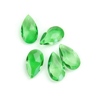 38mm/50mm/76mm spalvinga stiklo ašara K9 KRISTOLINIAI karoliukai „Pasidaryk pats“ liustra pakabuko dalis Lempos prizmės papuošalai kabantys dekoras