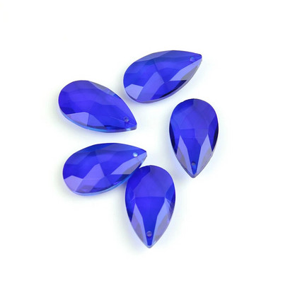 38mm/50mm/76mm spalvinga stiklo ašara K9 KRISTOLINIAI karoliukai „Pasidaryk pats“ liustra pakabuko dalis Lempos prizmės papuošalai kabantys dekoras