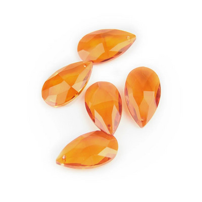 38mm/50mm/76mm spalvinga stiklo ašara K9 KRISTOLINIAI karoliukai „Pasidaryk pats“ liustra pakabuko dalis Lempos prizmės papuošalai kabantys dekoras