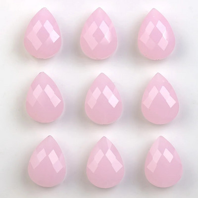 10 vnt 13X18MM austriški krištoliniai pakabukai papuošalų kūrimo priedai briaunotų stiklo ašarų karoliukai, pasidaryk pats, karoliai, pakabukas