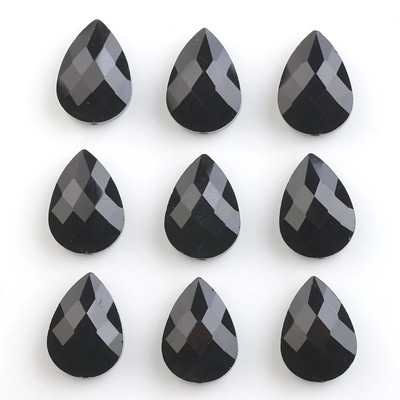 10 vnt 13X18MM austriški krištoliniai pakabukai papuošalų kūrimo priedai briaunotų stiklo ašarų karoliukai, pasidaryk pats, karoliai, pakabukas