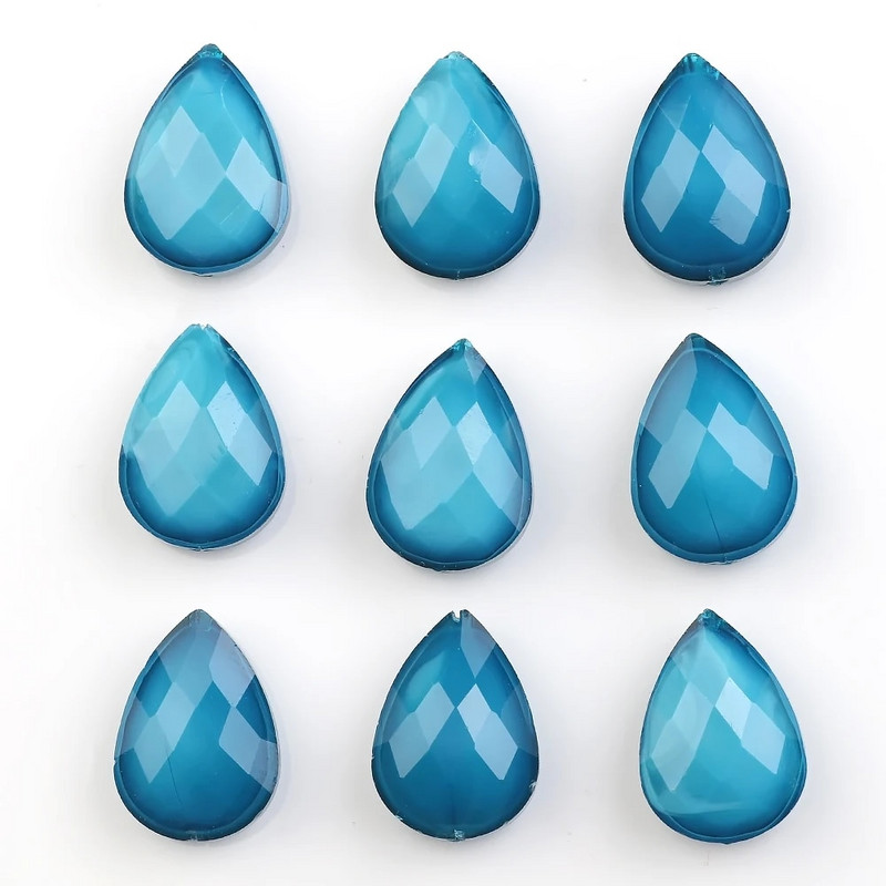 10 vnt 13X18MM austriški krištoliniai pakabukai papuošalų kūrimo priedai briaunotų stiklo ašarų karoliukai, pasidaryk pats, karoliai, pakabukas