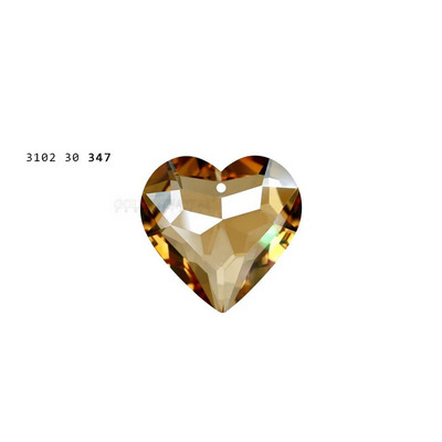 Camal 1 buc Bijuterii de cristal Inimă 30 mm Prisme Pandantiv Față Agățat Lucky Love Art Candelabru Ornament Suncatcher Home Decor