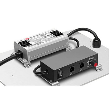 2X DC 0-10V Dimmer Switch Seriesable Sync Controller Περιστροφικός ON/Off Για Ηλεκτρονικά Ballasts Προγράμματα οδήγησης LED με δυνατότητα ρύθμισης ρυθμού 0/1-10V