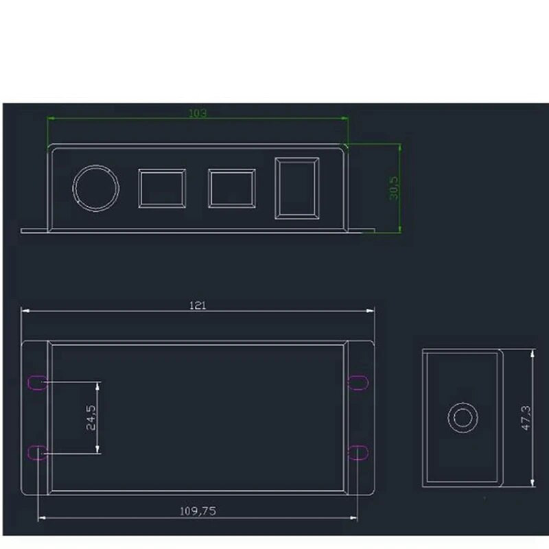 2X DC 0-10V Dimmer prekidač Serijski kontroler sinkronizacije Rotacijski ON/OFF za 0/1-10V LED drajvere s mogućnošću prigušivanja Elektroničke prigušnice