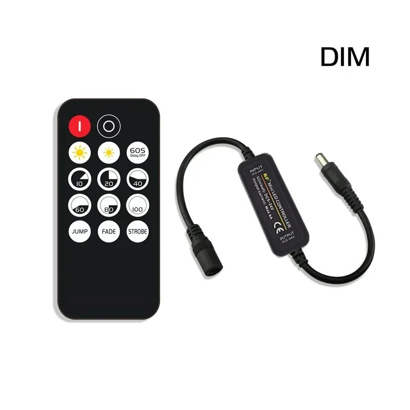 DC5V 12V 24V LED kontroler Dimmer 28Key RF bežični daljinski upravljač za 5050 3528 Jednobojna/RGB/RGBW/RGBCCT LED traka svjetla