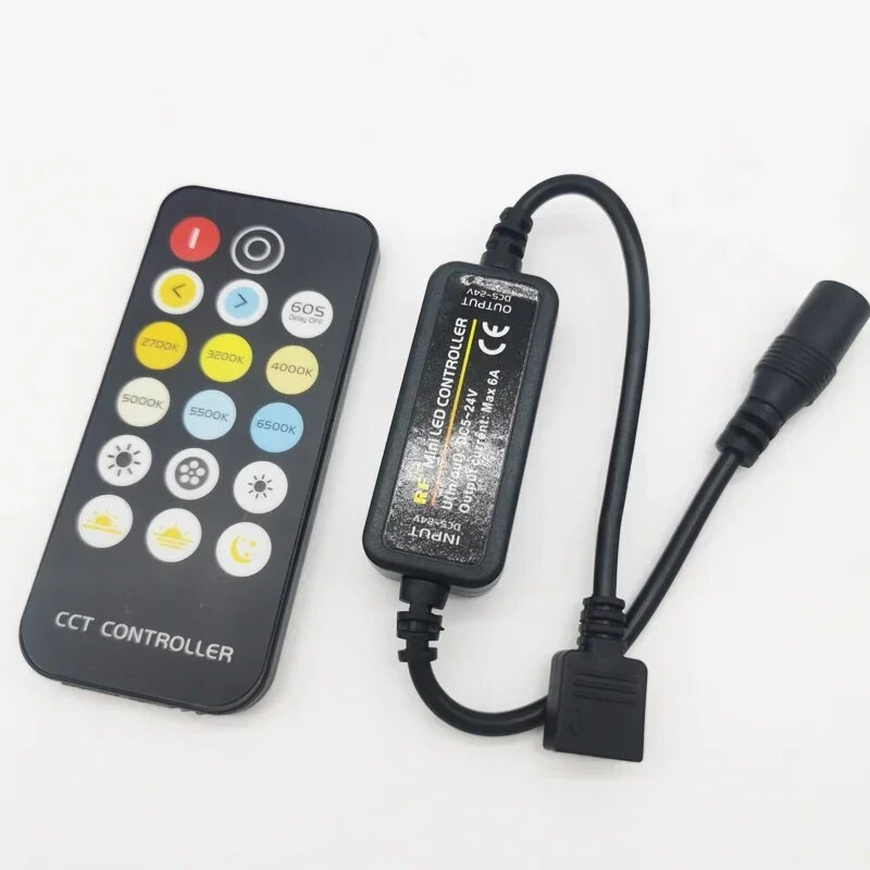 DC5V 12V 24V LED kontroler Dimmer 28Key RF bežični daljinski upravljač za 5050 3528 Jednobojna/RGB/RGBW/RGBCCT LED traka svjetla