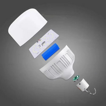 USB електрическа крушка Акумулаторна LED аварийна светлина Външна преносима лампа Батериен фенер Барбекю Къмпинг светлини