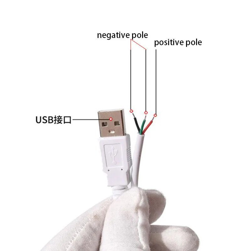 3 kontaktiga DC 5 V LED-dimmeri pikenduskaabel USB-port Toiteliin Hämardusjuhtme valgusjuhtimine Lüliti Adapter LED-lambi jaoks Pirn s1