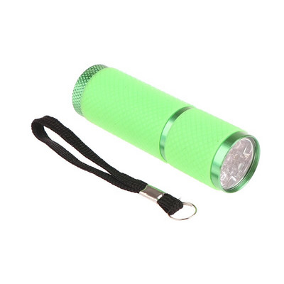 Mini UV LED šviesos UV LED lempos nagų džiovintuvas geliniams nagams 9 LED UV395NM žibintuvėlis nešiojamasis nagų džiovintuvas, nagų dailės įrankiai