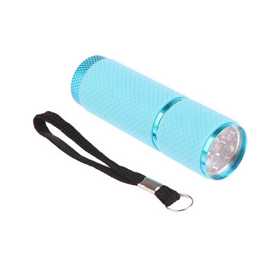 Mini UV LED šviesos UV LED lempos nagų džiovintuvas geliniams nagams 9 LED UV395NM žibintuvėlis nešiojamasis nagų džiovintuvas, nagų dailės įrankiai