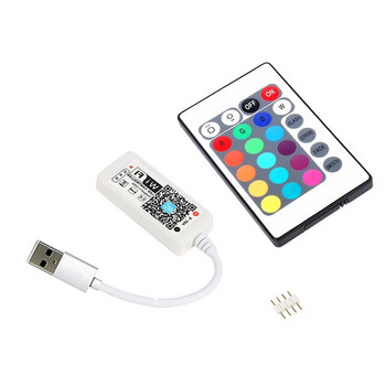 12V-24V RGB RGBWW LED WIFI Dimmer Controller Dimmable Magic Home Pro USB Remote Control for Alexa Google For 5050 5630 LED Strip